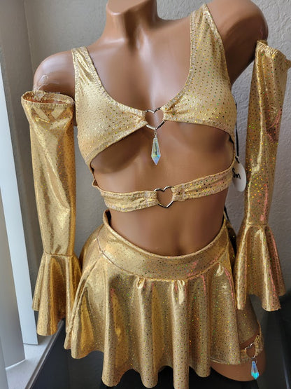 Jewel Underbust Crop Top