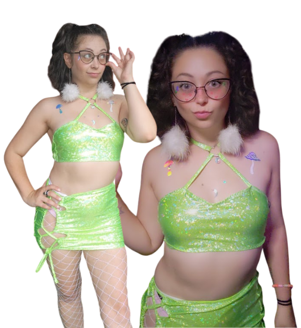 Y2K BB Neon Sparkle Festival Set