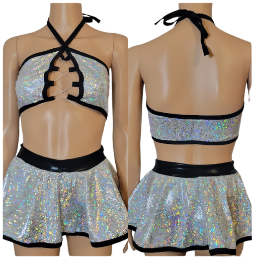 Heart Ring Halter Top + Bottoms