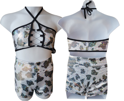 Heart Ring Halter Top + Bottoms