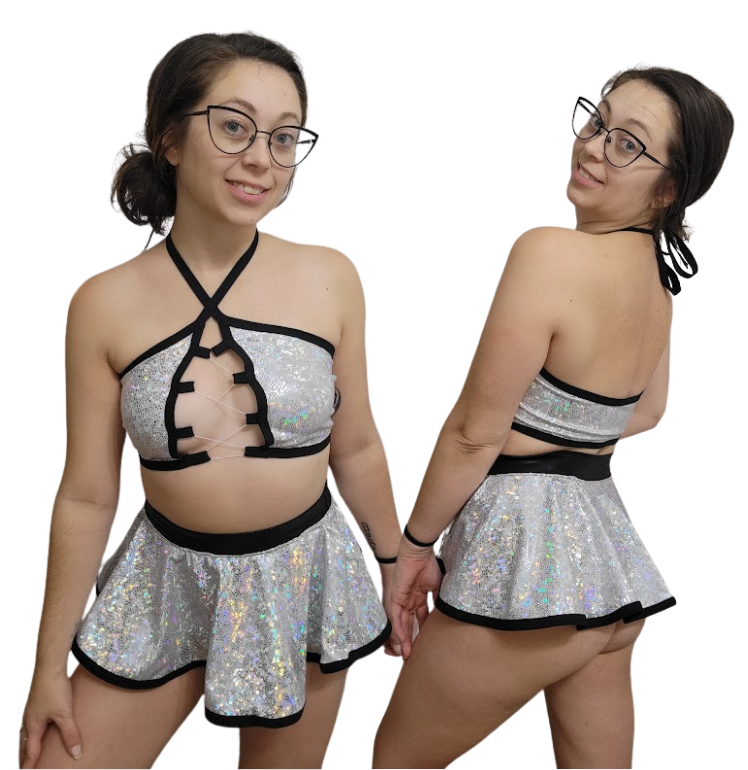 Heart Ring Halter Top + Bottoms